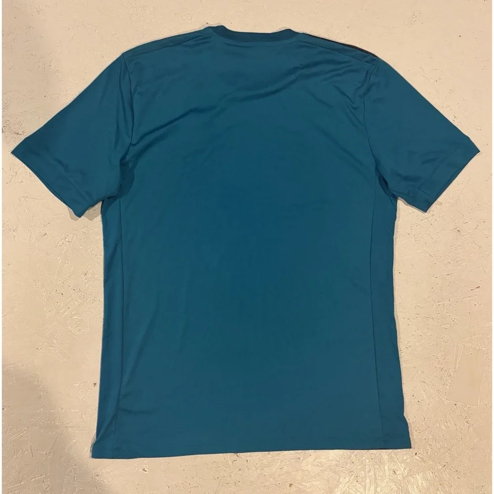 Adidas Real Madrid Third 2017/18 Soccer Jersey Mens Large Teal Blue Football